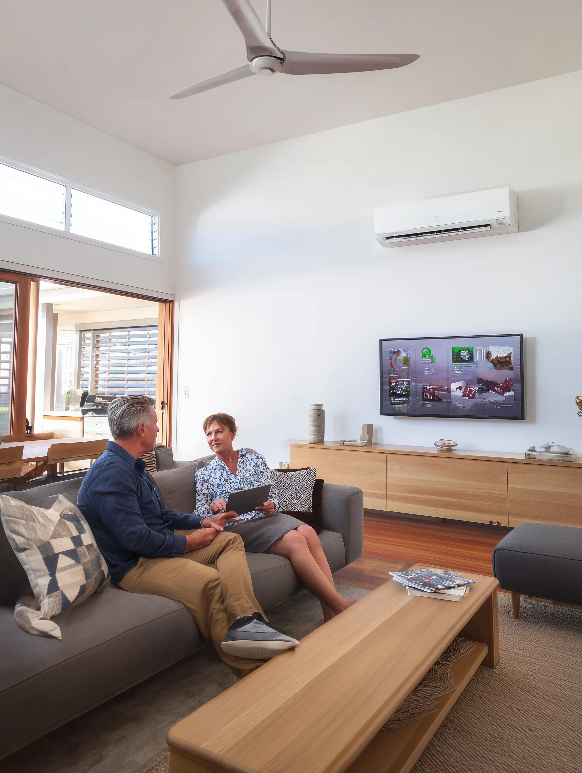 geelong home heating upgrade ducted split system installation